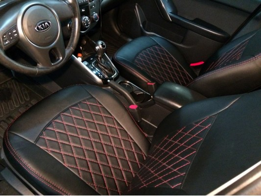 Авточехлы на Kia Cerato 2 Авточехлы на Kia Cerato 2