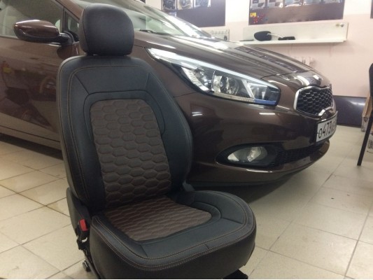 Каркасные авточехлы на KIA Ceed 2